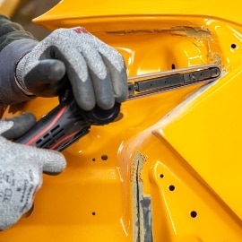 Enlèvement des revêtements et des joints d'étanchéité