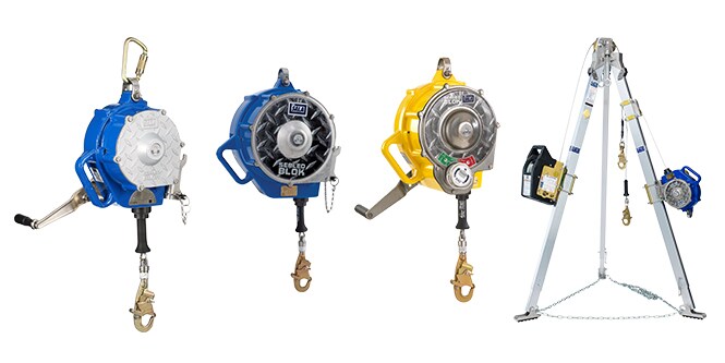 Lignes de vie autorétractables scellées 3M™ DBI-SALA® Sealed-Blok™
