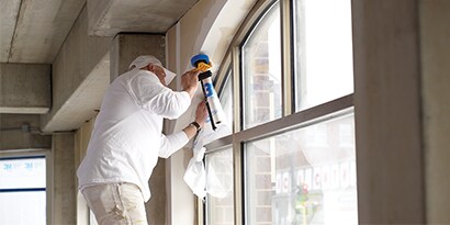 Fenêtres cintrées, étape 1
